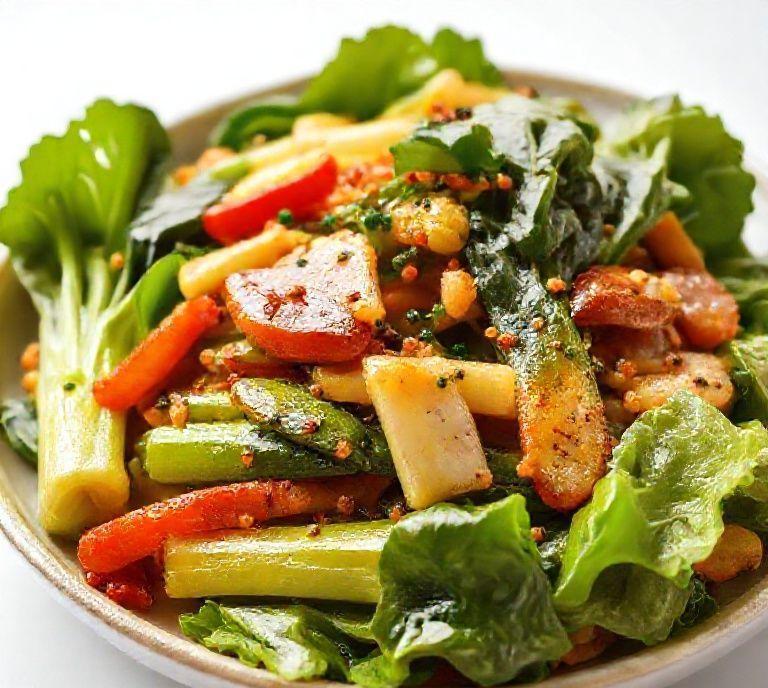 bok choy stir-fry vegetarian recipe