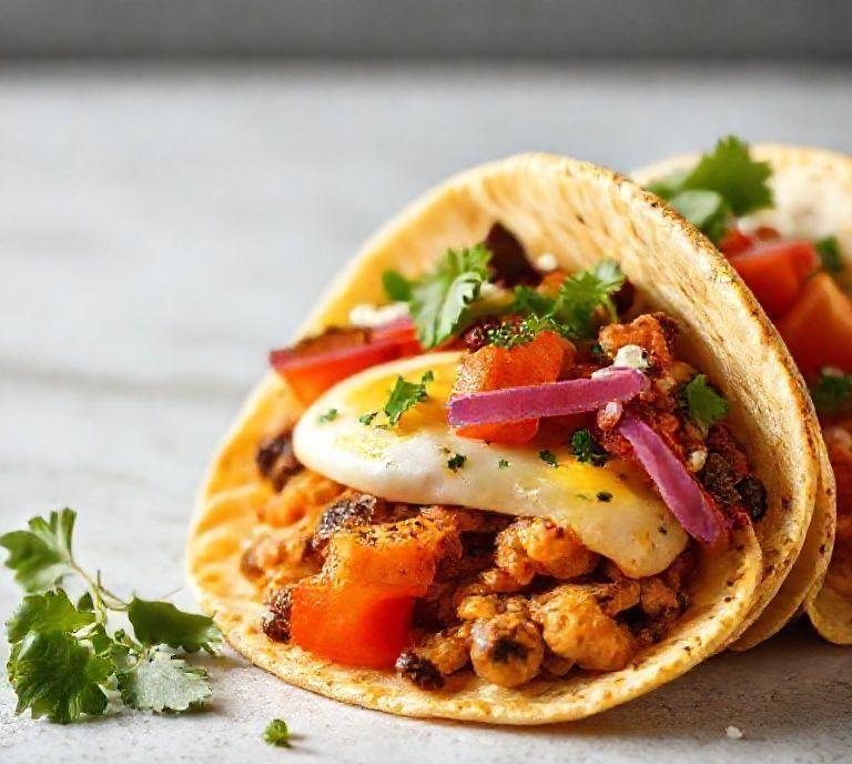 breakfast taco vegetarian recipe