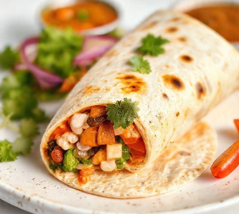 burrito vegetarian indian recipe