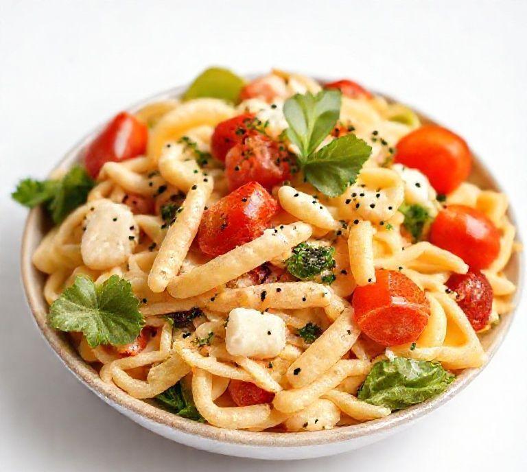 cold vegetarian pasta salad recipe