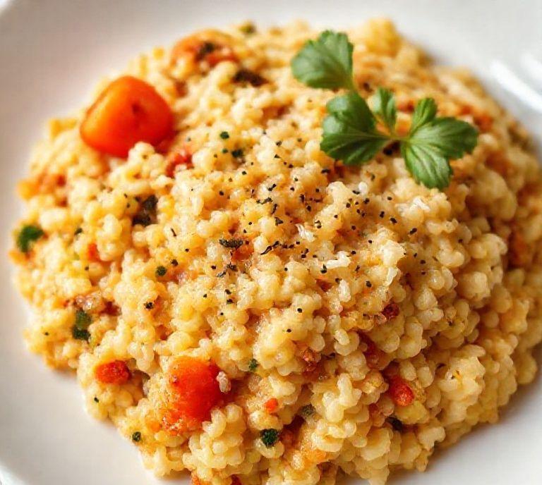 easy risotto vegetarian recipe