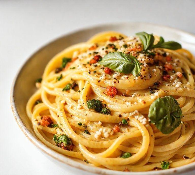 fettuccine vegetarian recipe