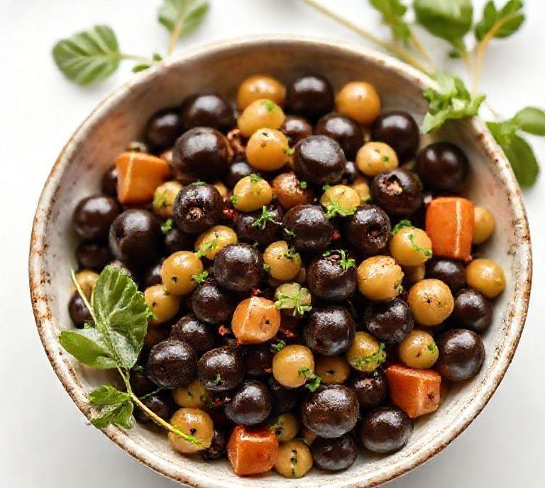 fresh black eyed peas vegetarian recipe