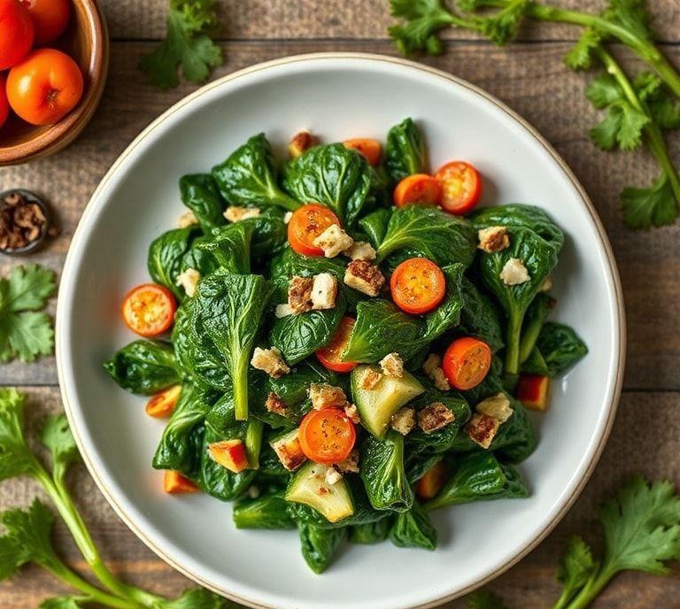 frozen collard greens vegetarian recipe