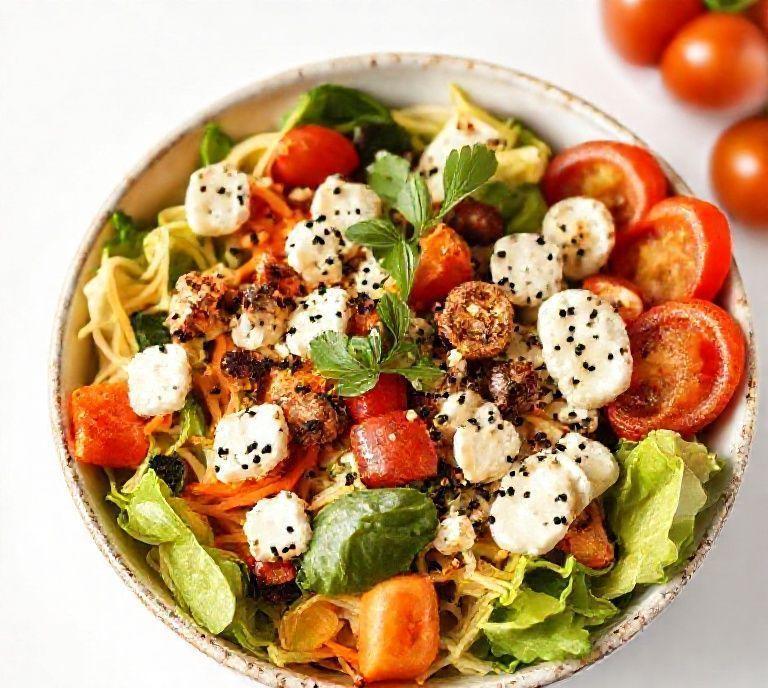 greek bowl vegetarian recipe