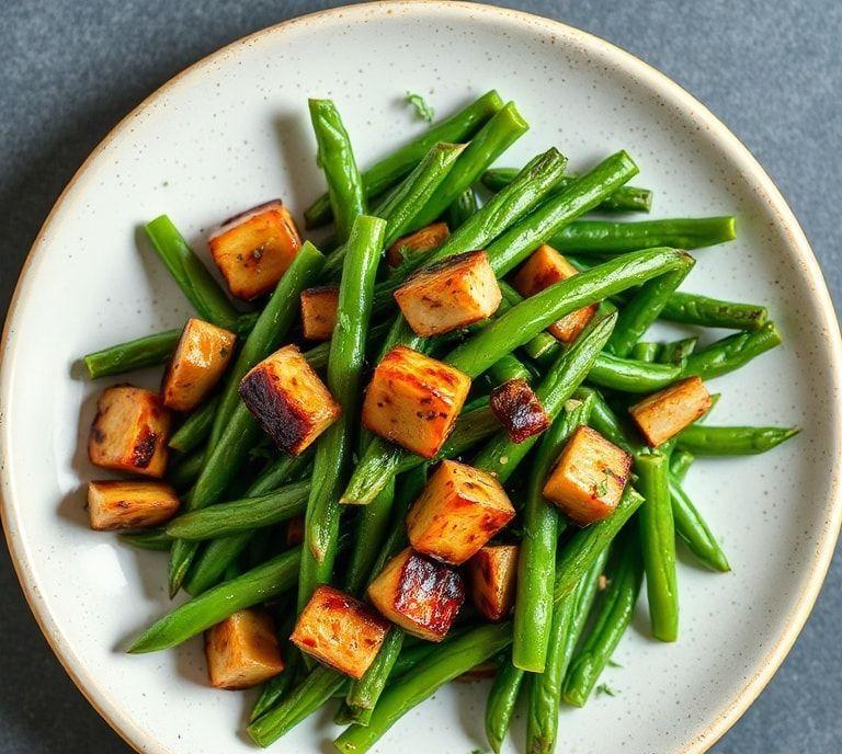 green beans vegetarian recipe