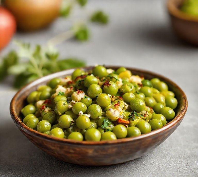 green split pea vegetarian recipe