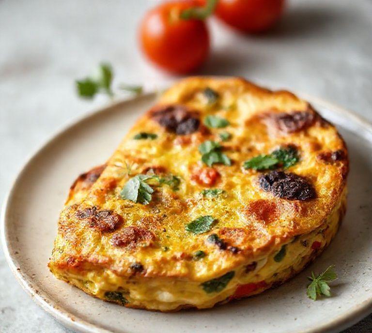 healthy vegetarian frittata recipe