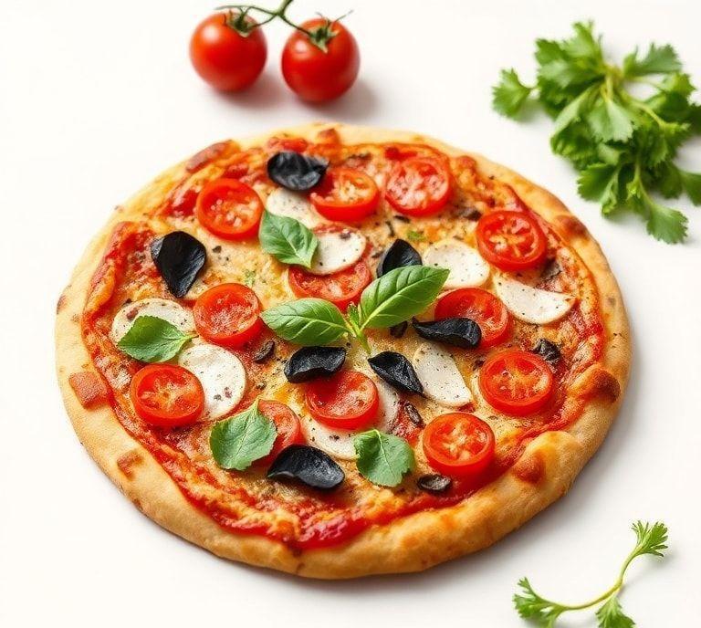 homemade vegetarian pizza recipe