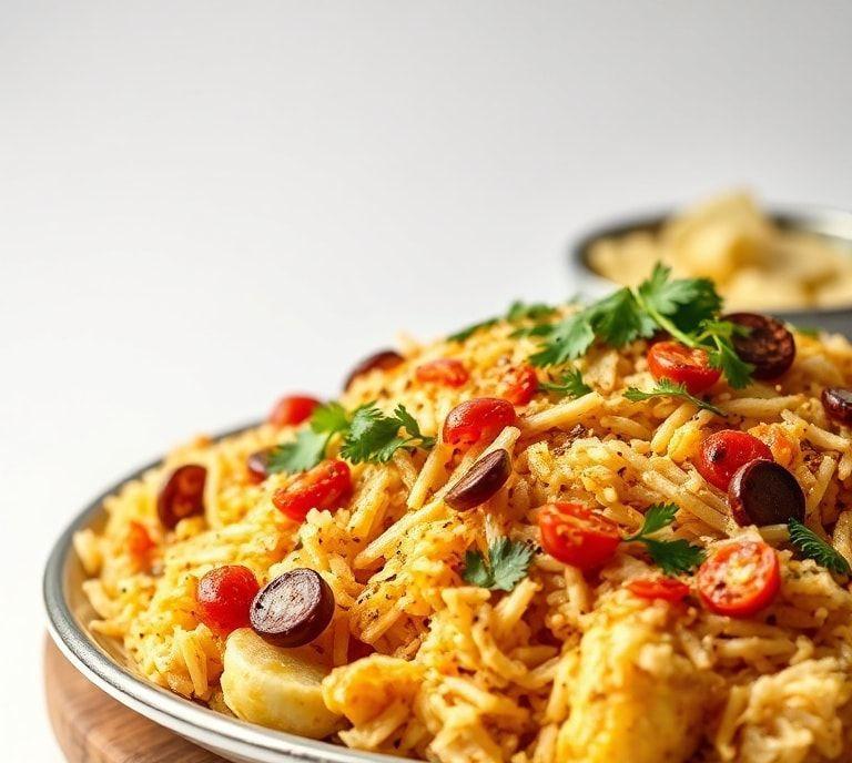 hyderabadi vegetarian biryani recipe