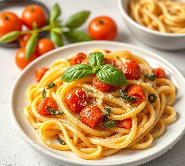 italian pasta vegetarian recipe