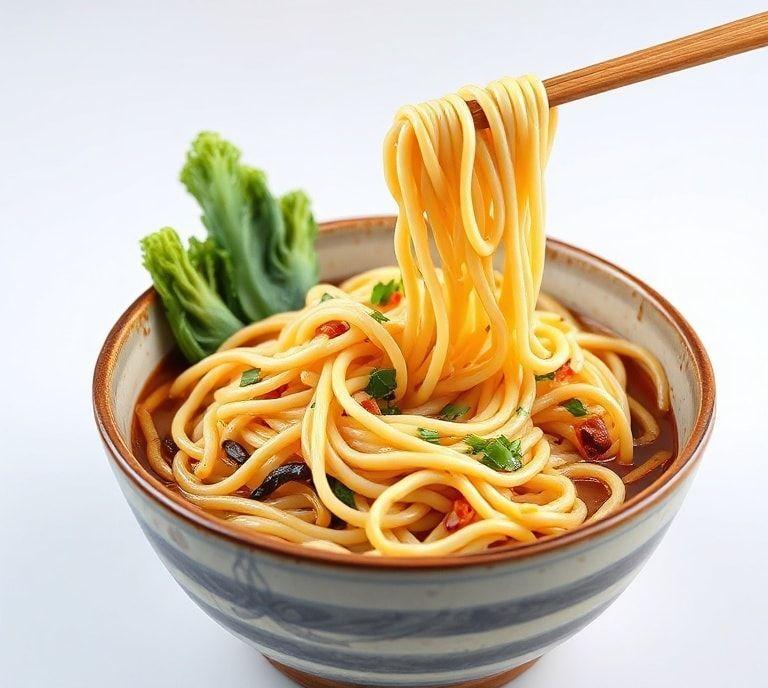 japanese noodles vegetarian recipe