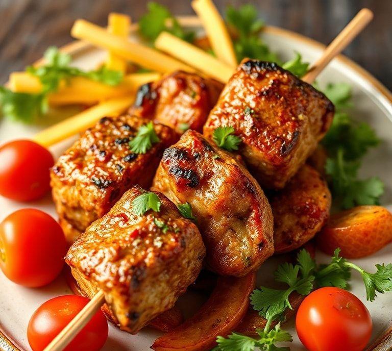 kebab vegetarian recipe