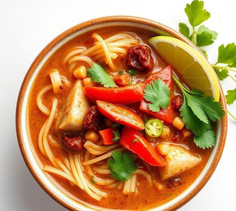 khao soi vegetarian recipe