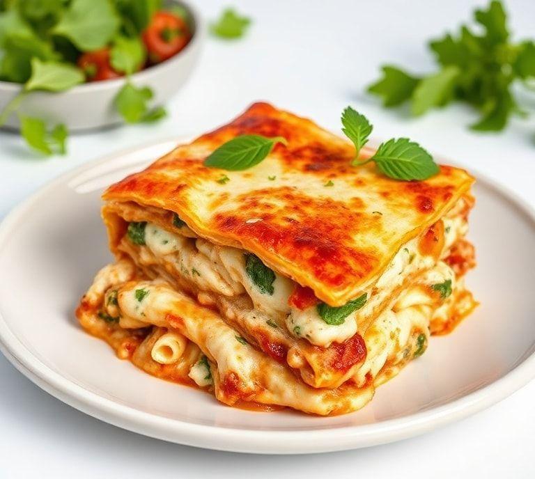 lasagna vegetarian cottage cheese recipe