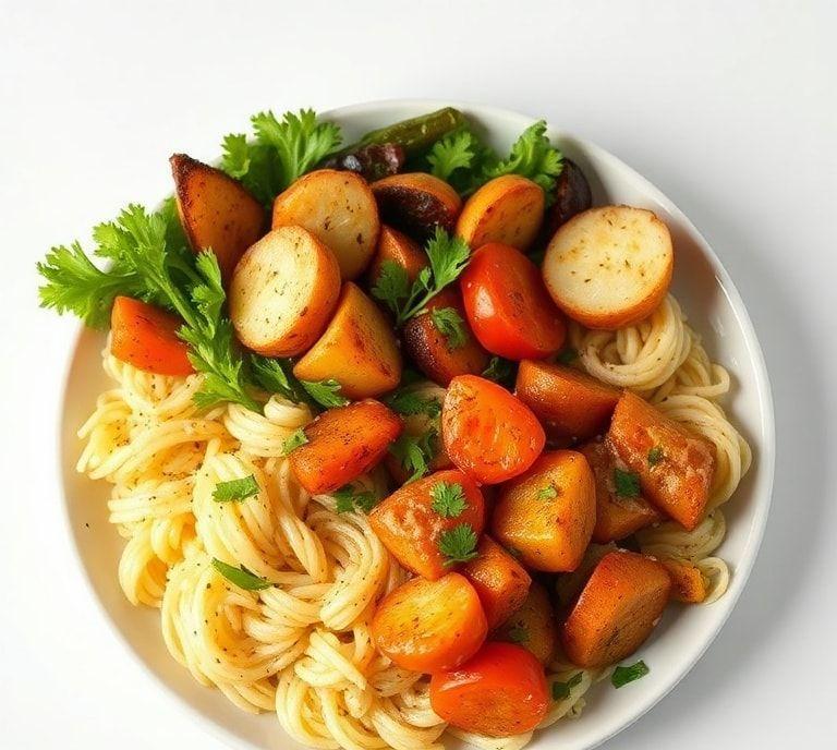 low calorie vegetarian dinner recipe