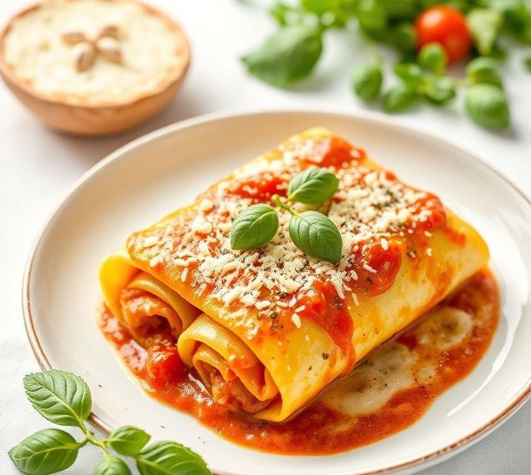 manicotti vegetarian recipe