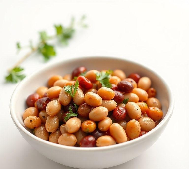 mixed beans vegetarian recipe