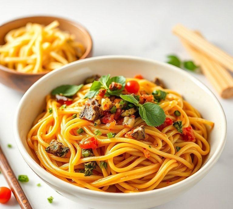 noodles vegetarian recipe