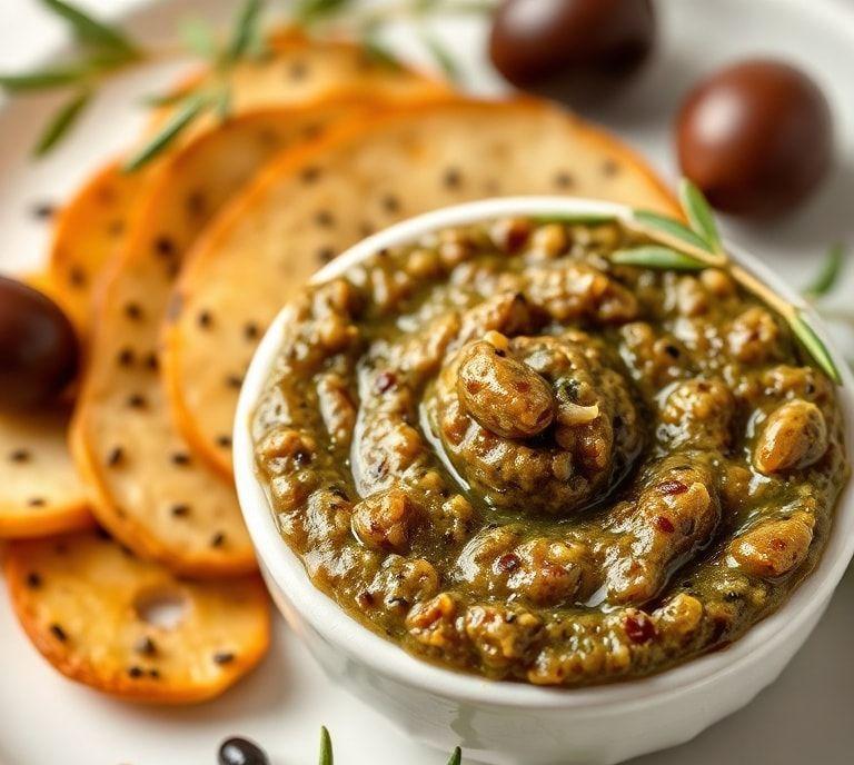 olive tapenade vegetarian recipe