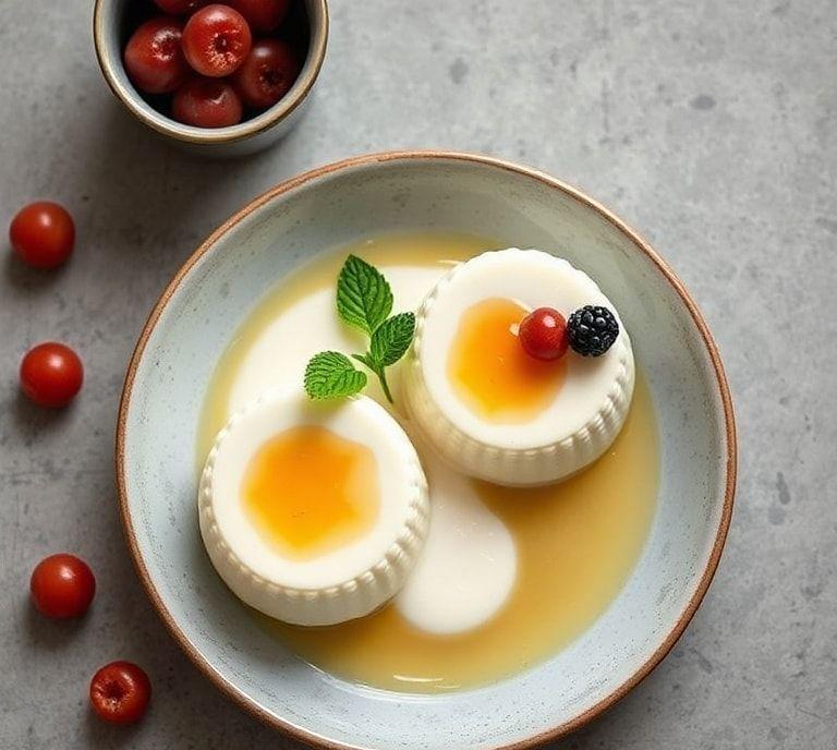 panna cotta vegetarian recipe