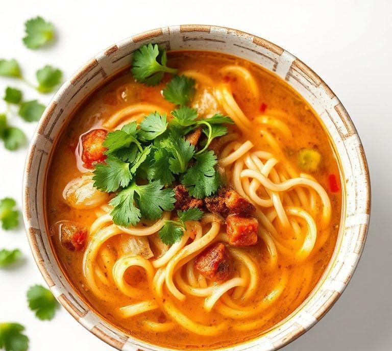 ramen soup vegetarian recipe