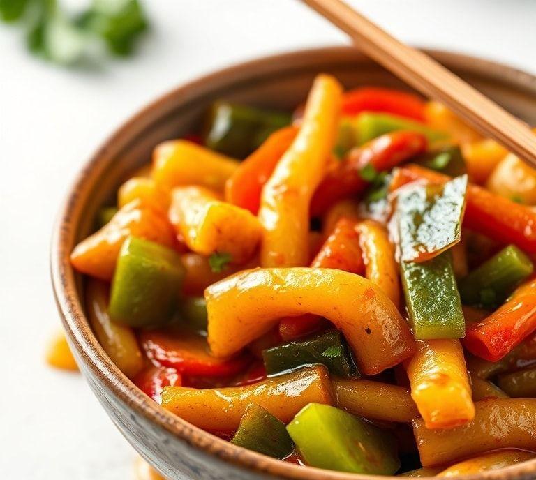 stir-fry sauce vegetarian recipe