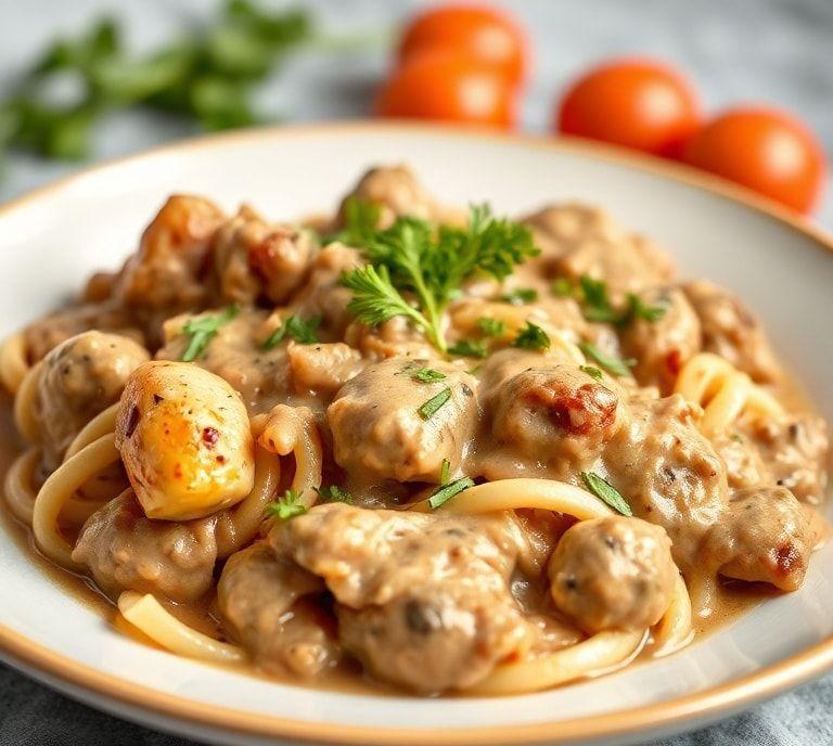 stroganoff vegetarian recipe