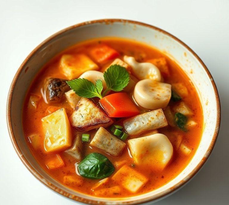 tom yum vegetarian recipe