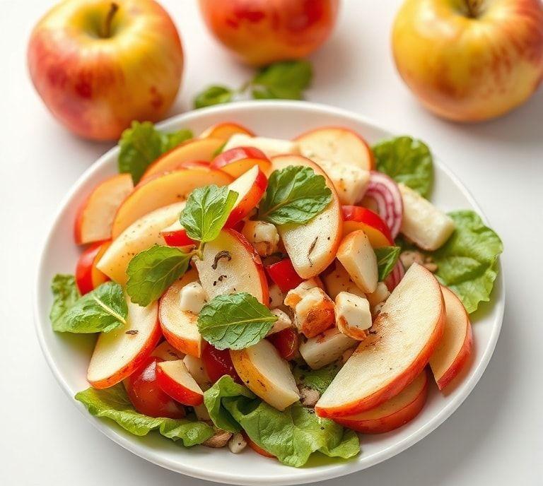 vegetarian apple salad recipe