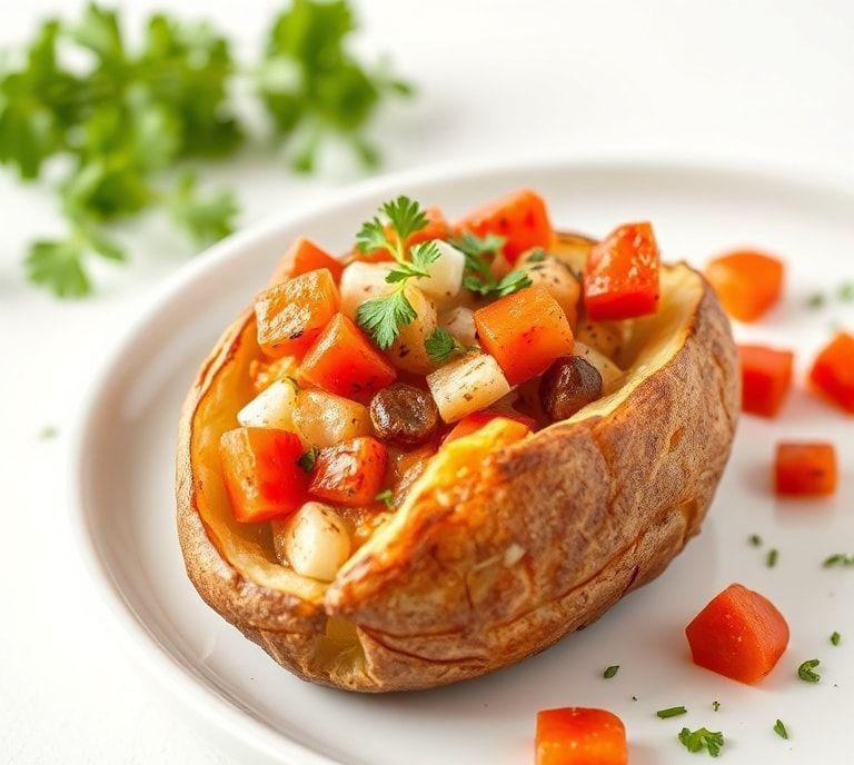 vegetarian baked potato recipe