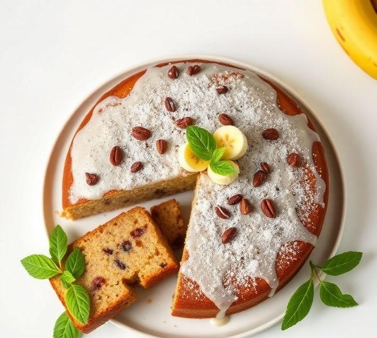 vegetarian banana cake recipe