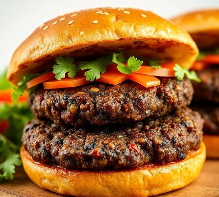 vegetarian black bean burgers recipe