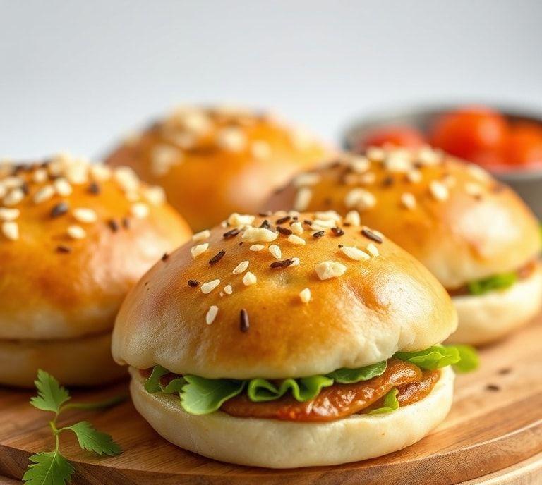 vegetarian buns recipe