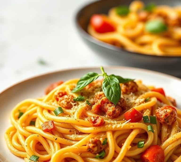 vegetarian cajun pasta recipe