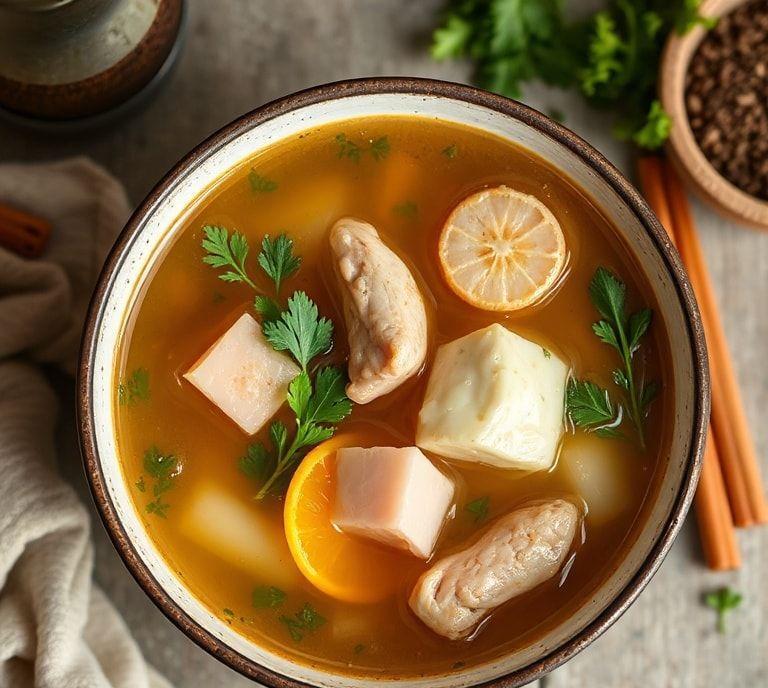 vegetarian chicken broth recipe