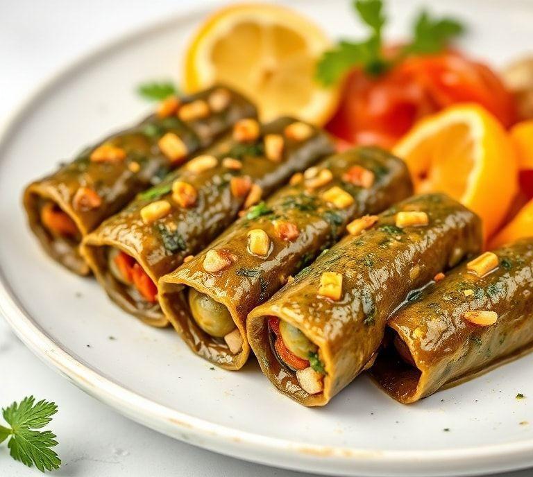 vegetarian dolmades greek recipe