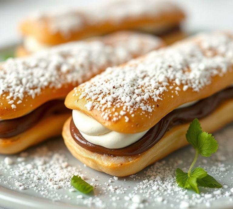 vegetarian eclair recipe