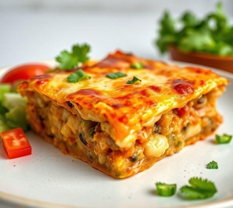 vegetarian enchilada pie recipe