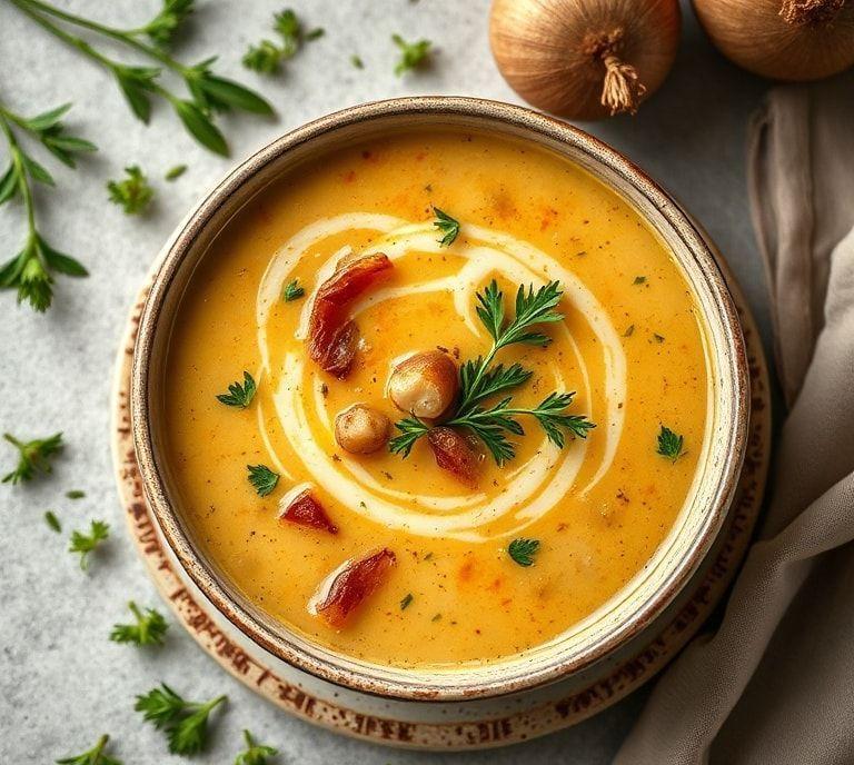 vegetarian french onion soup recipe