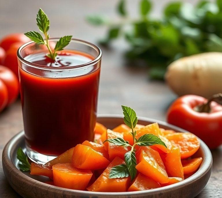 vegetarian jus recipe