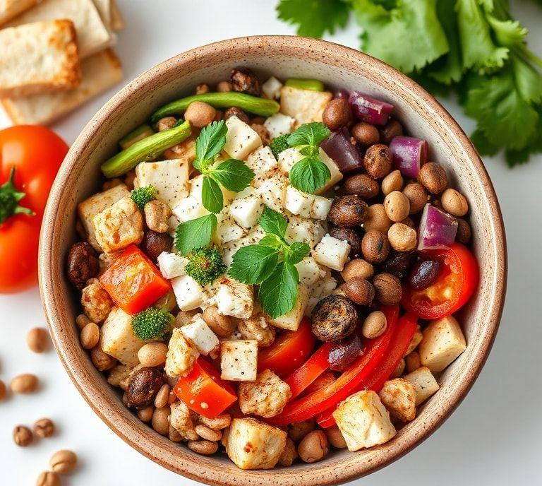 vegetarian protein bowl recipe