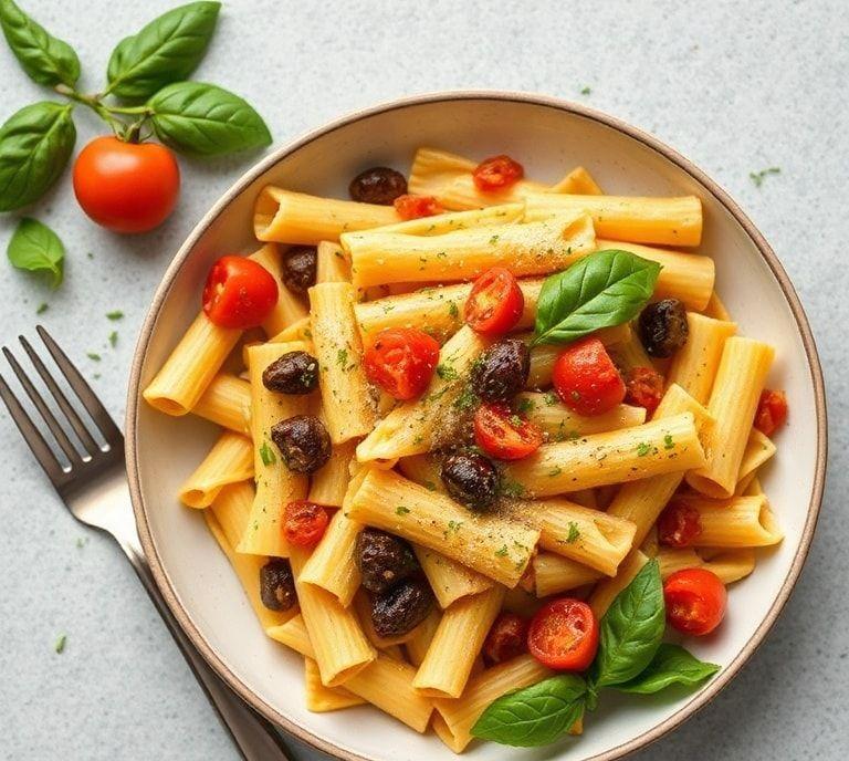 vegetarian rigatoni pasta recipe