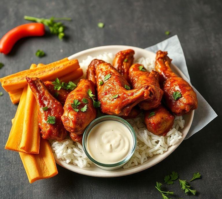 vegetarian wings recipe