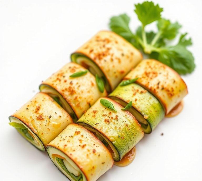 zucchini rolls vegetarian recipe